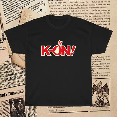 New K-On Anime Music Series Logo Men's T-shirt Funny Size S To 5XL • $19.99