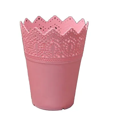 Brand New Pens Pot Cosmetics Holder Flower Pot Height 14cm PP Resin Plastic • $10.03