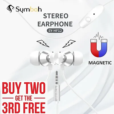 £4.25 • Buy Super Bass In-ear Earphones Handsfree Headphone For Iphone Ipad Ipod Samsung+mic