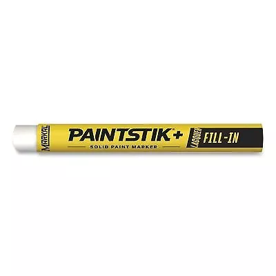 Paintstik+ Lacquer Fill-In Solid Paint Marker 3/8 In X 4.25 In L White LA-CO • $2.25