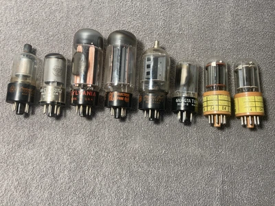 $40 • Buy Lot Of Vintage Vacuum Tubes,  RCA, Sylvania, Packard Bell Free Shipping