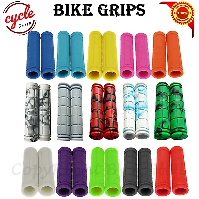 Mountain MTB BMX Bike Bicycle Cycle Hand Handle Bar Handlebar Grips Sleeve Cover • £3.99