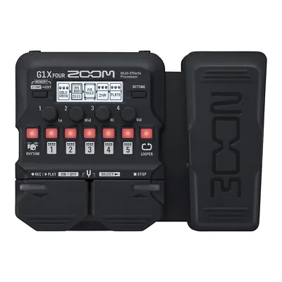 $119.99 • Buy Zoom G1X FOUR Guitar Multi Effects Pedal W/ Expression Pedal