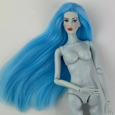 MENGF Doll With Fashion Royalty Integrity Type Body Blue • £89.99