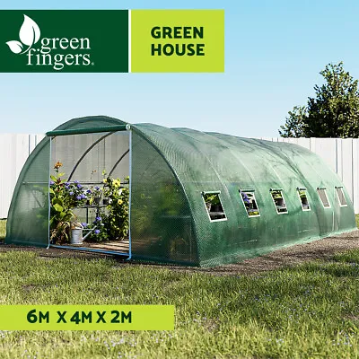 Greenfingers Greenhouse Walk In Green House Tunnel Plant Garden Shed Dome 6x4x2M • $298.95