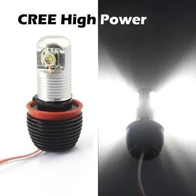 H8 Cree XRE High Power White Daytime Running Light Angel Eyes 10W For BMW X5 X6 • $20.30