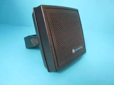 Motorola Model Hsn1006a 6 Watt Amplifier External Speaker For Vehicles W/ Mount • $22.99