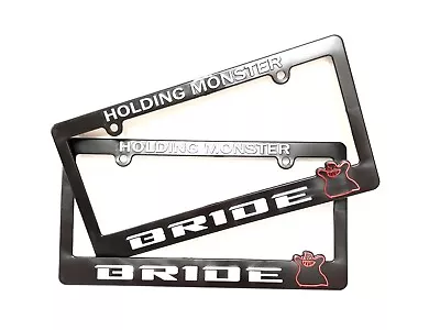 2PCS JDM BRIDE ABS License Plate Frame For Honda Civic CRV Acura • $9.99