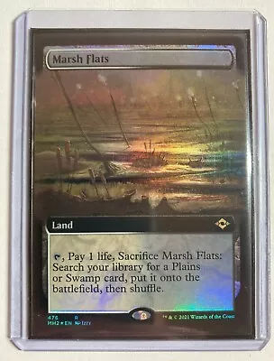 NM Marsh Flats (Extended Art)(Foil) MTG Modern Horizons 2 #476 Rare • $19.99