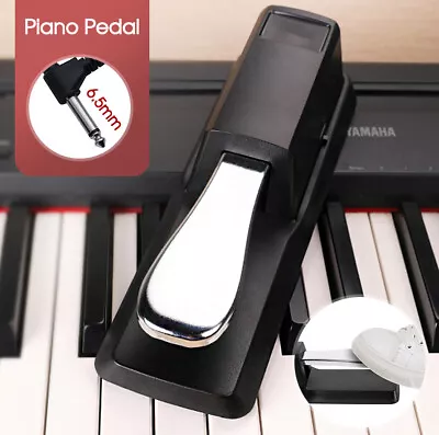 $17.95 • Buy Piano Damper Sustain Pedal Foot Switch For Electric Yamaha Casio Roland Keyboard