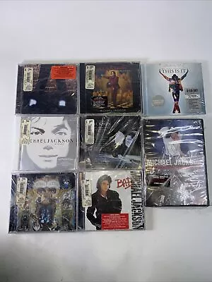 Michael Jackson New CD Lot Of 8 Bad/invincible/This Is It/Dangerous/Greatest Hit • $85.50