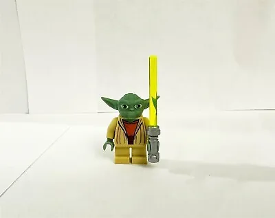 Lego Star Wars Yoda Minifigure Sw0219 Lightsaber & Gray Hair 7964 8018 Mint/new • $13.69