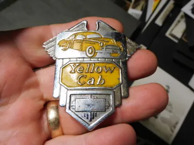 $44.95 • Buy Vintage Yellow Cab Taxi Employee Badge