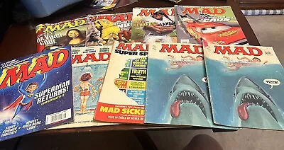 Lot Of 9 Mad Magazine Issue #465 #466 #467 #468 #469 #180 #202 Super Special #13 • $69.99