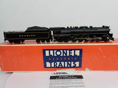 Lionel O Gauge Die-cast 2100 Reading T-1 4-8-4 Steam Locomotive & Tender 6-18006 • $114.50