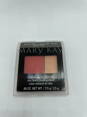 Mary Kay Mineral Cheek Color Duo .08 Oz Spiced Poppy 081353 New • $7.99