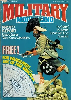 Military Modelling Magazine 1987 November Polish Haiduk Yeomanry Lancers 1 4734F • $1.56