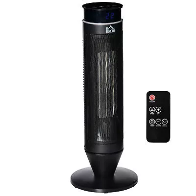 Ceramic Tower Indoor Space Heater W/ 42 � Oscillation Remote Control 8Hrs Timer • £39.42