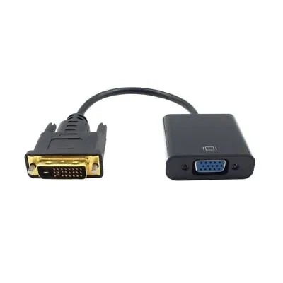 $8.07 • Buy DVI Input DVI-D DVI To VGA Adapter DVI To VGA Converter  VGA Equipped Monitor