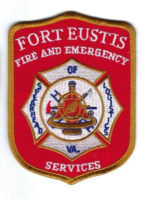 $5.99 • Buy *RENAMED* Fort Eustis VA Virginia Fire & Emergency Services Patch - NEW!