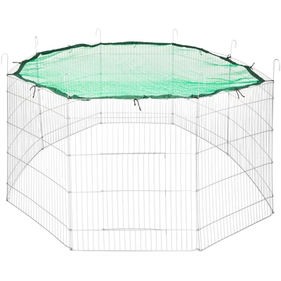 £37.95 • Buy Small Pet Enclosure Cage Rabbit Guineapig Hutch Outdoor Playpen Metal Ø204 Green