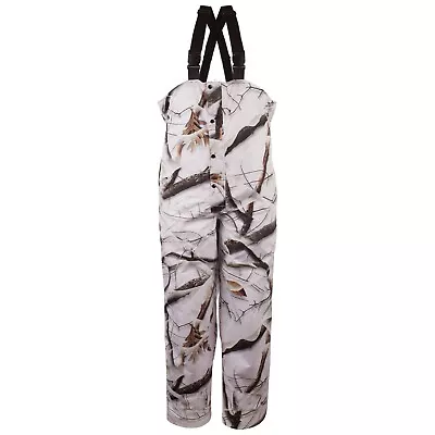 Lightweight Waterproof Snow Camo Hunting Bib Overalls- All Sizes • $59.99