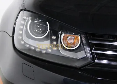 LED Halo Ring For Volkswagen VW EOS 12-16 Headlight Demon Corona DRL Angel Eye • $44.09