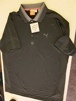 $23.99 • Buy NEW Puma Men's Tech Mesh Cool Cell Large Polo Shirt NWT