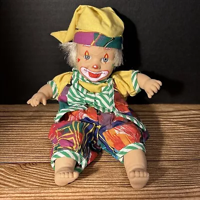 Gi Go Palm Pal Bean Bag Mini Clown Doll Toy 8 Inch • $9.75