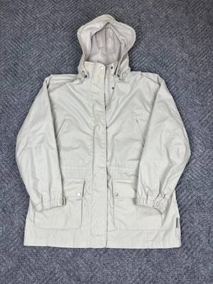 $13 • Buy Pacific Trail Jacket Full Zip Womens Size Medium Beige Hooded Long