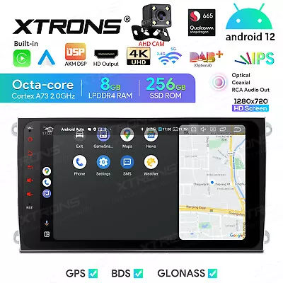 CAM+ Android 12 Car Play Stereo Radio 8Core 256G TouchScreen For Porsche Cayenne • $469.99