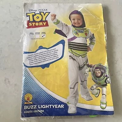 £19.99 • Buy Disney Pixar Toy Story Buzz Lightyear Classic Costume With Wings Age 7-8 Years
