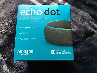 Echo Dot By Amazon. Unwanted Gift. Never Used  • £19.99