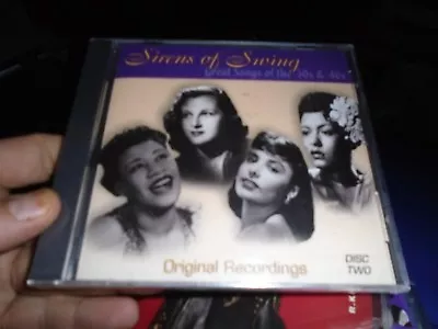 SIRENS OF SWING DISC 2 Sealed LEE WILEY- MARGARET WHITING-CD • $9