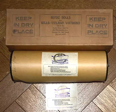 Mills Violano Virtuoso Recut Paper Music Roll #2238 Classical Music Beethoven (Y • $124.99