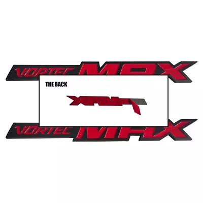 2PCS Vortec Max Fender Emblem Decal High Output Badge Nameplate Silverado Sierra • $12.99