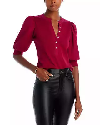 Veronica Beard Coralee Puff Sleeve Top 4B 800 • $90.96