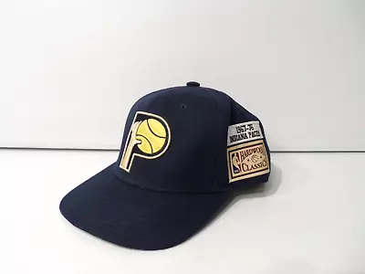 Indiana Pacers 1967-76 Mitchell & Ness Snap Back Hat NBA Hardwood Classics Retro • $4.99