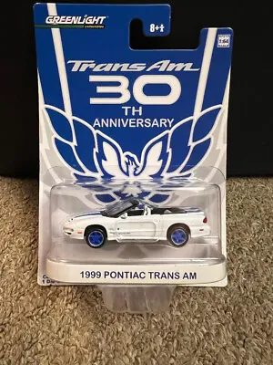 1999 Pontiac Trans Am 30th Greenlight Diecast 1:64 2010 • $13.98