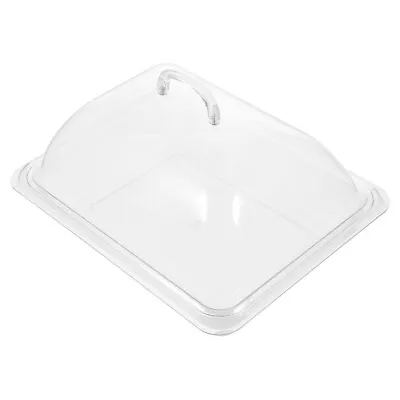Acrylic Cake Serving Tray With Lid For Food Display-TB • £17.19
