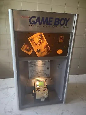 Nintendo Game Boy Single Player Counter Display Store Kiosk Console Rare Graal • $5700