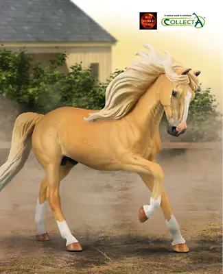 Andalusian Palomino Stallion Horse Toy Model Figure By CollectA 88984 • £13.50