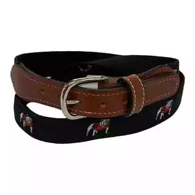 UGA Georgia Bulldogs Men's Belt / Standing Dawg • $31.95