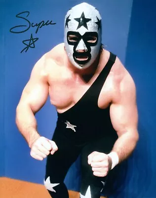 WWE Masked Superstar Hand Signed Bill Eadie WWF Demolition Wrestling 8X10 Photo • $19.99