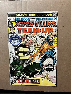 Super-Villain Team-Up #4 (Feb 1976 Marvel) • $5.99