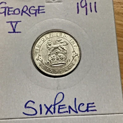 £26.35 • Buy GEORGE V  SIXPENCE  For  1911