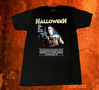 New Halloween Michael Myers The Night He Came Home Mens Vintage T-Shirt • $21.95