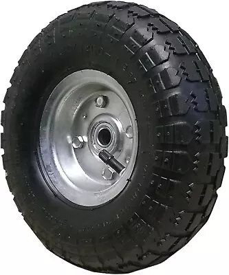 10  Puncture Proof Sack Truck Trolley Wheel 4.10 / 3.50 - 4 Solid Tyre • £12.79