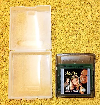 Buffy The Vampire Slayer - Nintendo Game Boy Color (2000) +Case *Authentic *MINT • $22.22