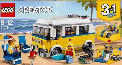 LEGO CREATOR: Sunshine Surfer Van (31079). 100% Complete Incl Booklet. No Box. • $38.95